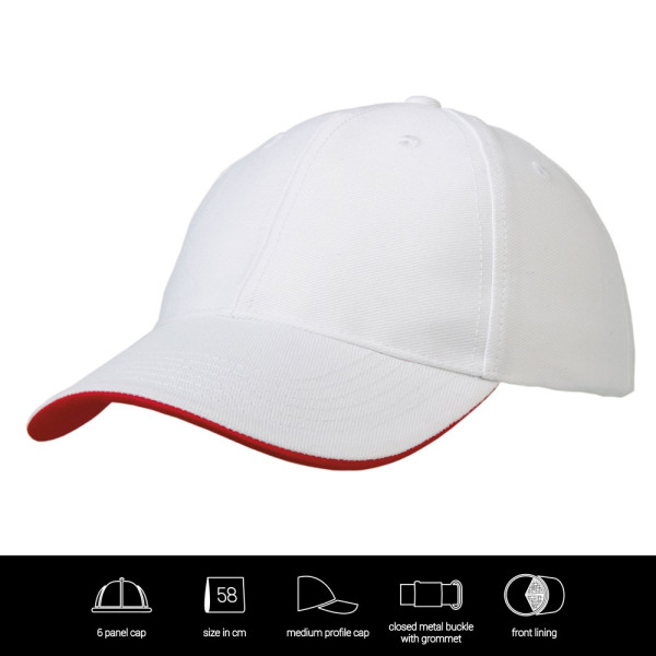 Heavy Twill Duo Tone Strap Cap