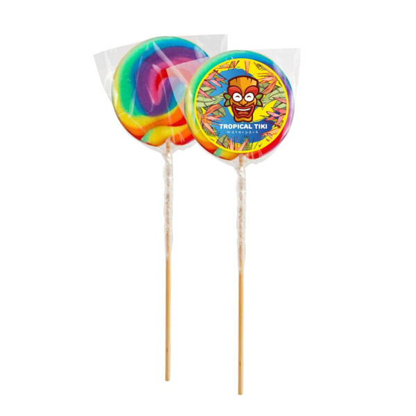 Regenboog lolly