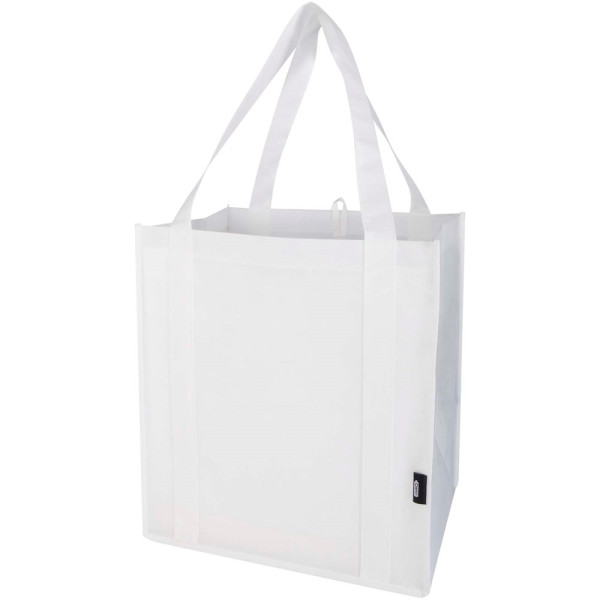 Liberty GRS gerecycled non woven draagtas met bodemplaat 29 l