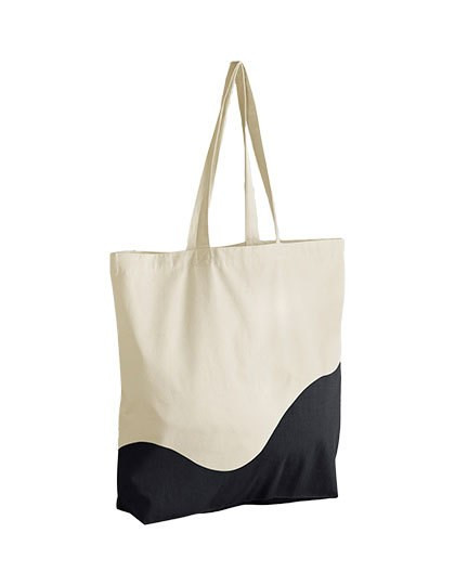 Westford Mill - Organic Cotton Wave Print Maxi Bag