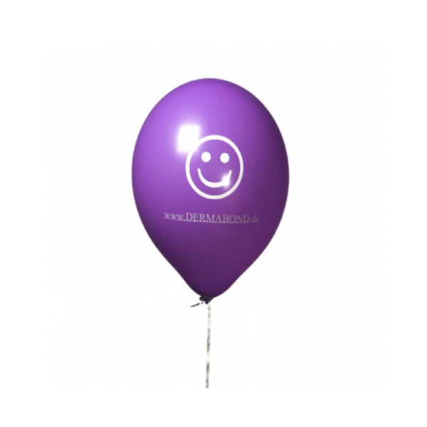 Reclameballon, 35 cm Ø, 1 zijde, omvang 90/100 cm