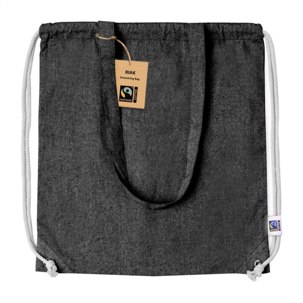 Riak - Fairtrade trekkoord tas